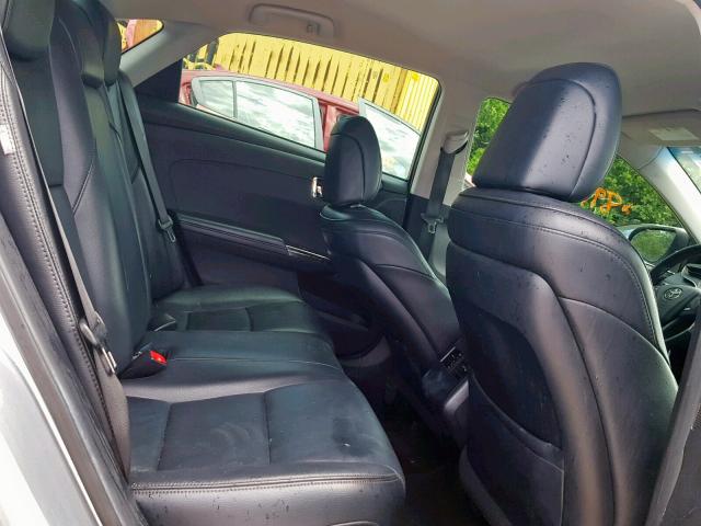 4T1BK1EB0GU222216 - 2016 TOYOTA AVALON XLE SILVER photo 6