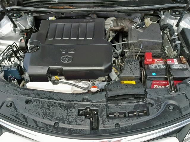 4T1BK1EB0GU222216 - 2016 TOYOTA AVALON XLE SILVER photo 7