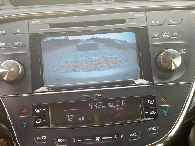 4T1BK1EB0GU222216 - 2016 TOYOTA AVALON XLE SILVER photo 9