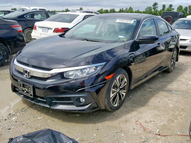 19XFC1F70GE039118 - 2016 HONDA CIVIC EXL BLACK photo 2