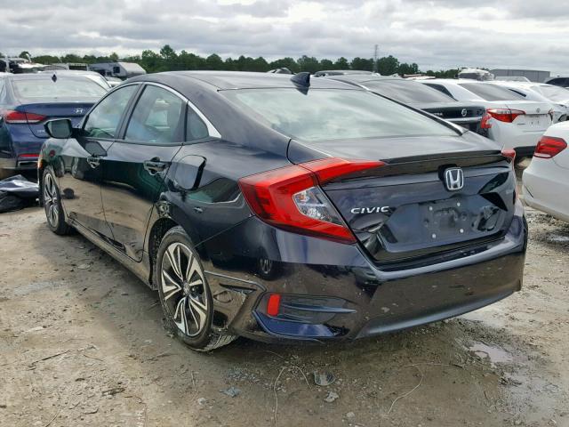 19XFC1F70GE039118 - 2016 HONDA CIVIC EXL BLACK photo 3