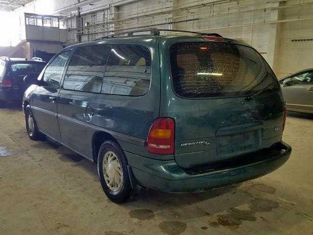 2FMDA5149VBD10453 - 1997 FORD WINDSTAR W GREEN photo 3