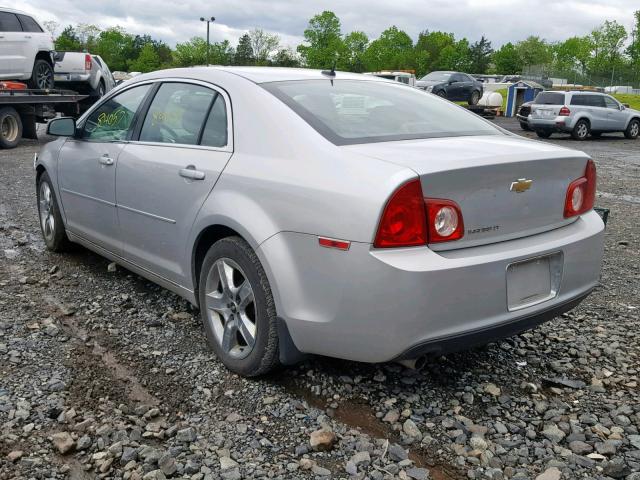 1G1ZC5EB8AF274706 - 2010 CHEVROLET MALIBU 1LT 银色 照片 3