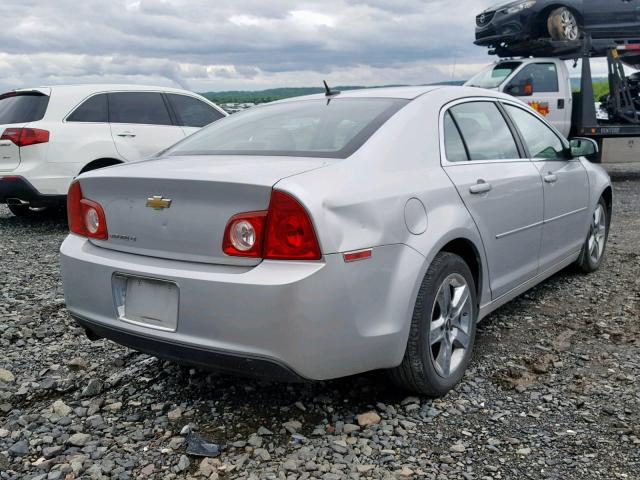 1G1ZC5EB8AF274706 - 2010 CHEVROLET MALIBU 1LT 银色 照片 4