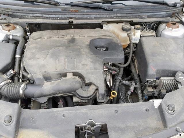 1G1ZC5EB8AF274706 - 2010 CHEVROLET MALIBU 1LT 银色 照片 7