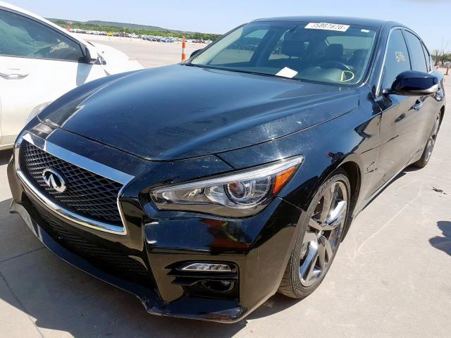 JN1AV7AP4FM790708 - 2015 INFINITI Q50 HYBRID PREMIUM  photo 2