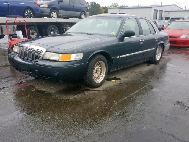 2MEFM75W9XX729547 - 1999 MERCURY GRAND MARQ GREEN photo 2