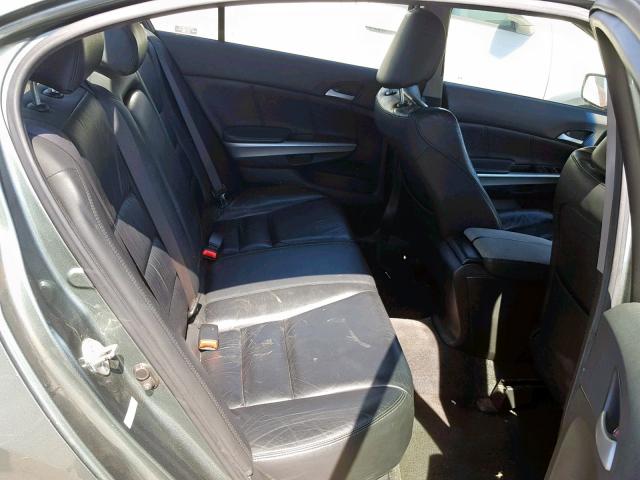 1HGCP26859A080860 - 2009 HONDA ACCORD EXL GREEN photo 6