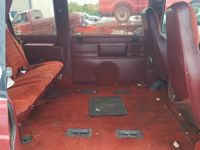 1GKEL19W0PB522379 - 1993 GMC SAFARI XT RED photo 6