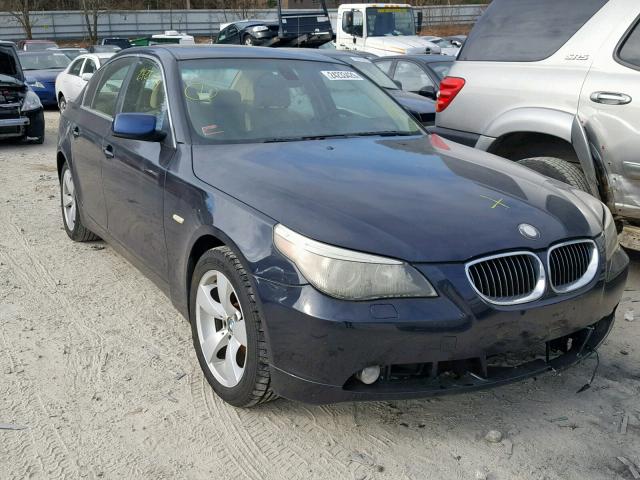 WBANF73516CG68904 - 2006 BMW 530 XI BLACK photo 1