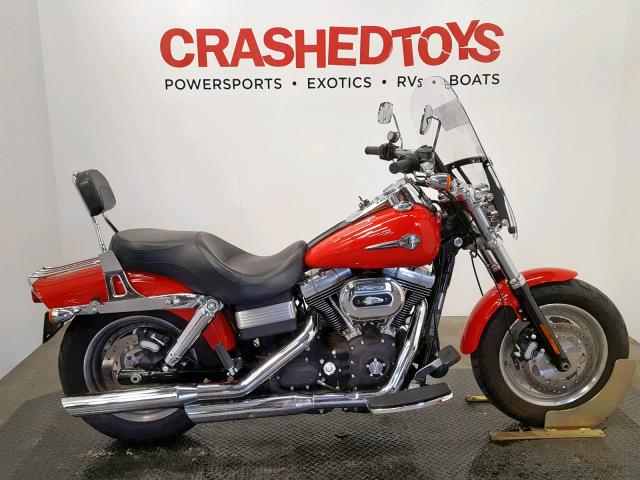 1HD1GY436AC305083 - 2010 HARLEY-DAVIDSON FXDF RED photo 1