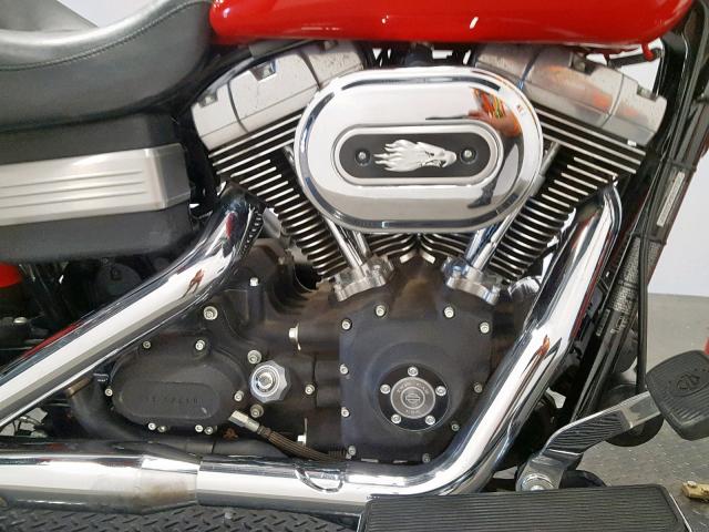 1HD1GY436AC305083 - 2010 HARLEY-DAVIDSON FXDF RED photo 5