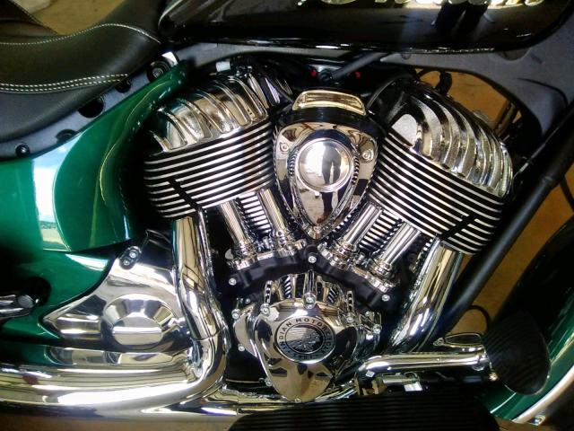 56KTHAAA8K3374869 - 2019 INDIAN MOTORCYCLE CO. SPRINGFIEL GREEN photo 7