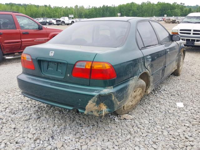 2HGEJ6619XH537477 - 1999 HONDA CIVIC BASE GREEN photo 4