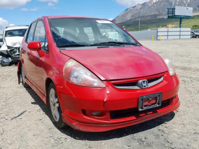 JHMGD38647S030032 - 2007 HONDA FIT S 红色 照片 1