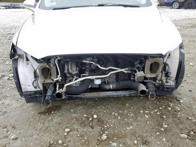 3FA6P0K97ER322066 - 2014 FORD FUSION TIT SILVER photo 9