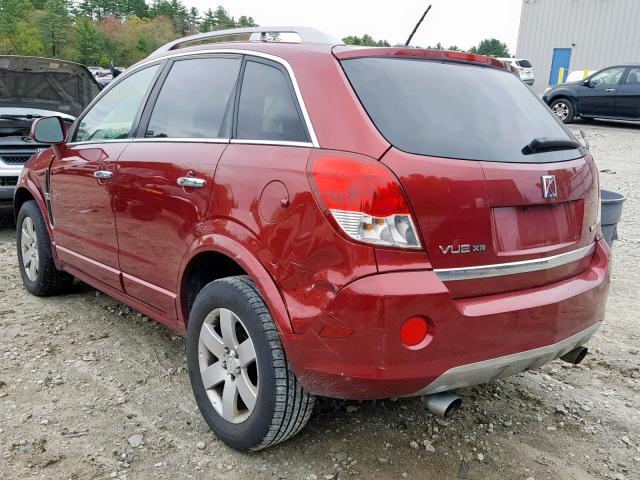 3GSCL53718S568924 - 2008 SATURN VUE XR RED photo 3