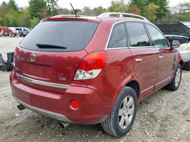 3GSCL53718S568924 - 2008 SATURN VUE XR RED photo 4