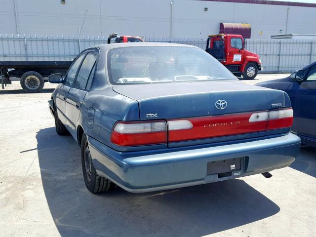 1NXBB02E7TZ403493 - 1996 TOYOTA COROLLA DX BLUE photo 3