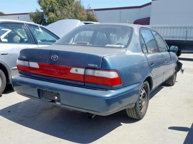 1NXBB02E7TZ403493 - 1996 TOYOTA COROLLA DX BLUE photo 4