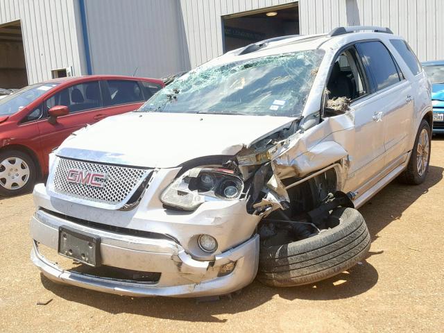 1GKKRTED9BJ324450 - 2011 GMC ACADIA DEN SILVER photo 2