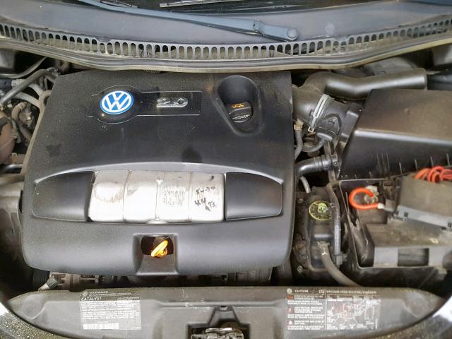 3VWCK21Y03M319680 - 2003 VOLKSWAGEN NEW BEETLE შავი ფოტო 7