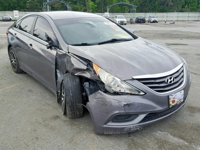 5NPEB4AC4DH572360 - 2013 HYUNDAI SONATA GLS GRAY photo 1