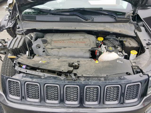 3C4NJDDB9JT198863 - 2018 JEEP COMPASS TR CHARCOAL photo 7