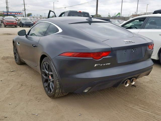 SAJWA6AT1F8K19080 - 2015 JAGUAR F-TYPE GRAY photo 3