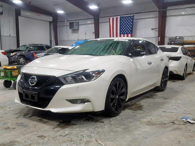 1N4AA6AP2JC372655 - 2018 NISSAN MAXIMA 3.5 WHITE photo 2