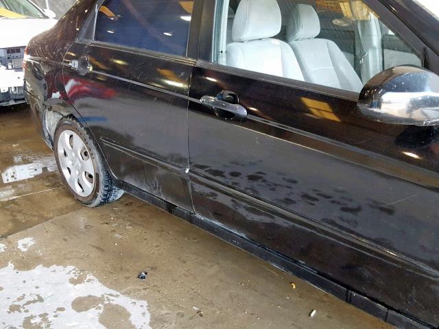 KNAFE121175453495 - 2007 KIA SPECTRA EX BLACK photo 9