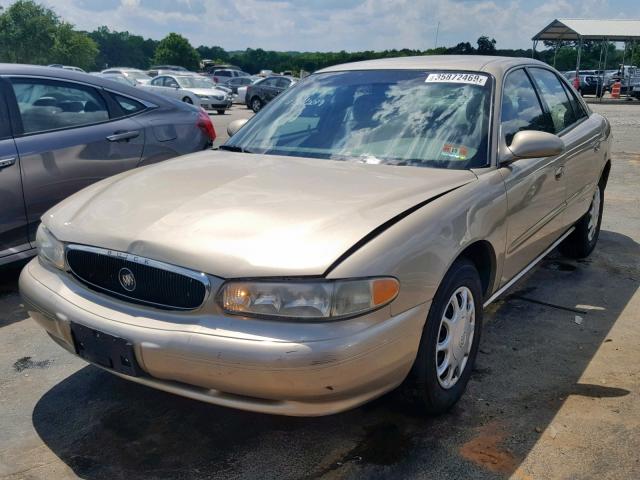 2G4WS52J351162137 - 2005 BUICK CENTURY CU GOLD photo 2