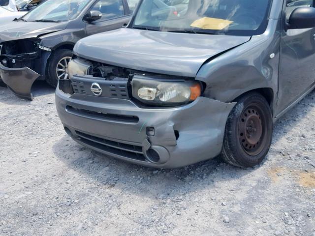 JN8AZ28R19T126991 - 2009 NISSAN CUBE BASE SILVER photo 9