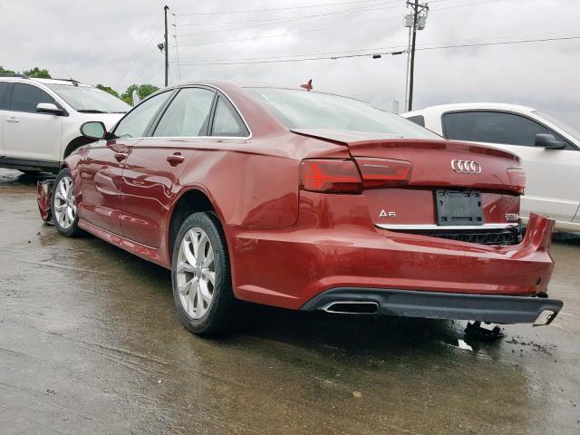 WAUF8AFC2JN058266 - 2018 AUDI A6 PREMIUM RED photo 3