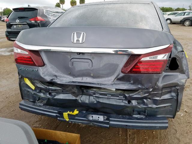 1HGCR2F3XGA244504 - 2016 HONDA ACCORD LX  photo 9