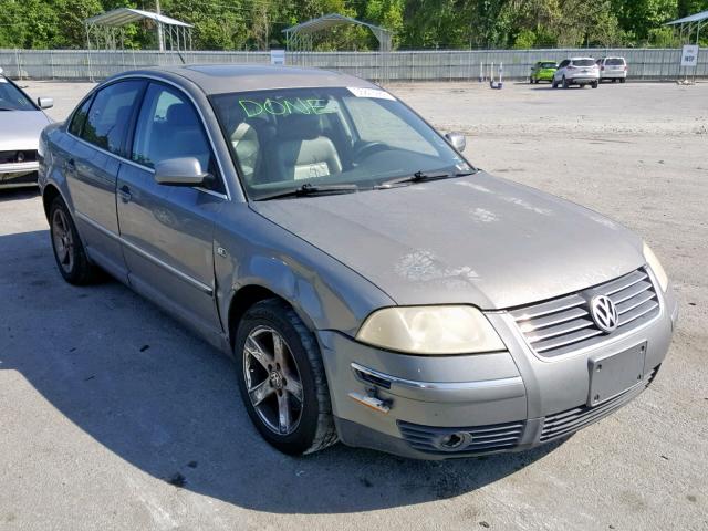 WVWRH63B74P042274 - 2004 VOLKSWAGEN PASSAT GLX GRAY photo 1