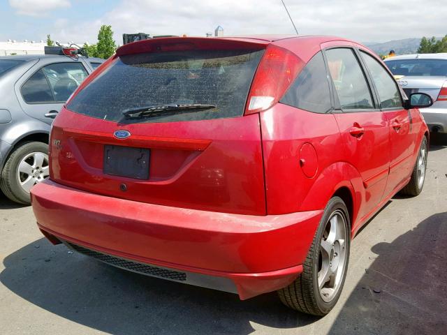 3FAHP37513R186773 - 2003 FORD FOCUS ZX5 RED photo 4