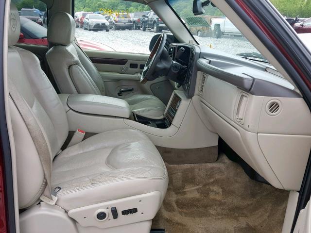 1GYEK63N63R133799 - 2003 CADILLAC ESCALADE L MAROON photo 5