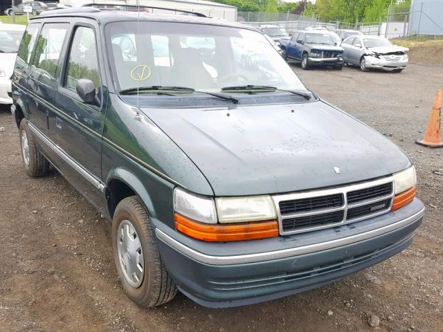 2B4GH2539PR210082 - 1993 DODGE CARAVAN GREEN photo 1