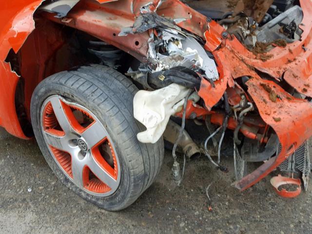 3VWCD21C72M429655 - 2002 VOLKSWAGEN NEW BEETLE 橙色 照片 9