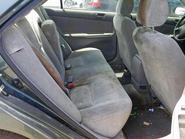 JTDBE32K620056912 - 2002 TOYOTA CAMRY LE GREEN photo 6