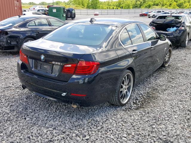 WBAFU7C59CDU59892 - 2012 BMW 535 XI BLACK photo 4