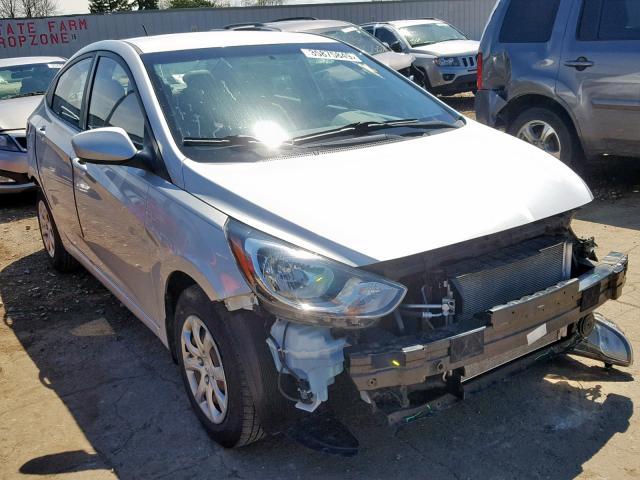 KMHCT4AE6DU311075 - 2013 HYUNDAI ACCENT GLS SILVER photo 1