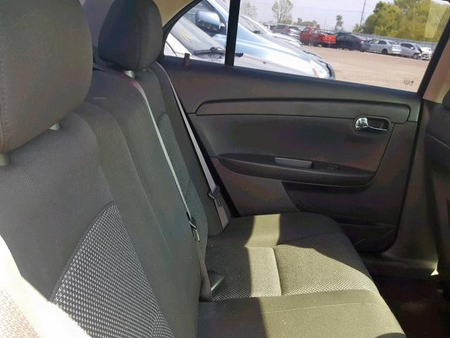 1G1ZC5EB0AF263800 - 2010 CHEVROLET MALIBU 1LT CHARCOAL photo 6