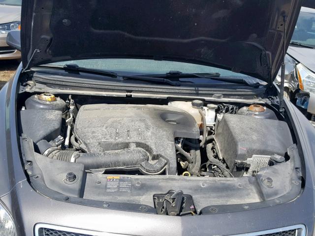 1G1ZC5EB0AF263800 - 2010 CHEVROLET MALIBU 1LT CHARCOAL photo 7