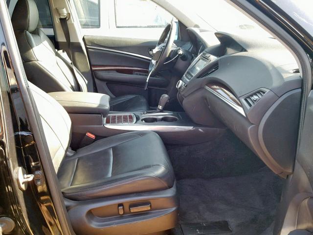 5FRYD3H46FB002330 - 2015 ACURA MDX TECHNO BLACK photo 5