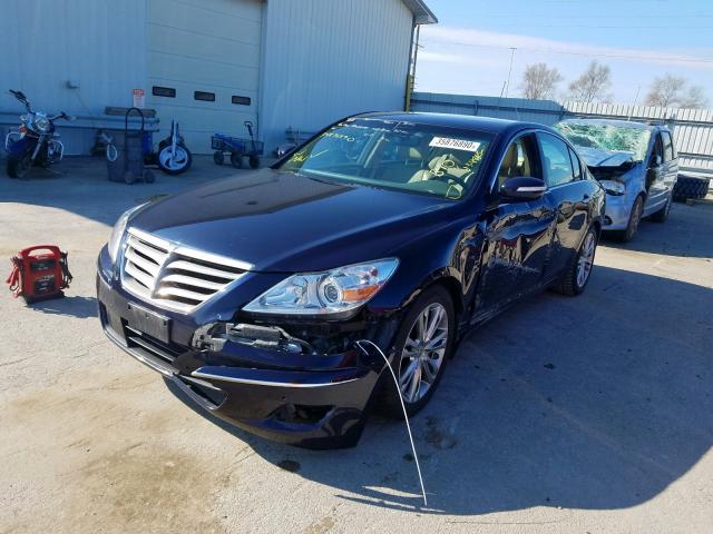 KMHGC4DE2BU138617 - 2011 HYUNDAI GENESIS 3.8L  photo 2