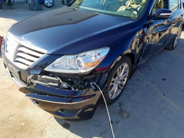 KMHGC4DE2BU138617 - 2011 HYUNDAI GENESIS 3.8L  photo 9