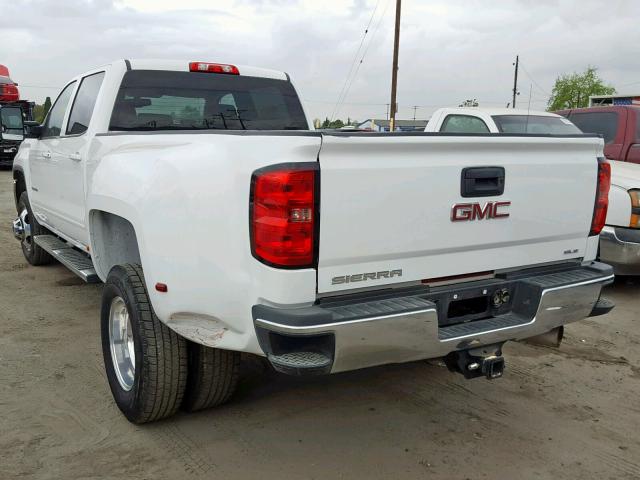 1GT41WC84GF112150 - 2016 GMC SIERRA C35 WHITE photo 3