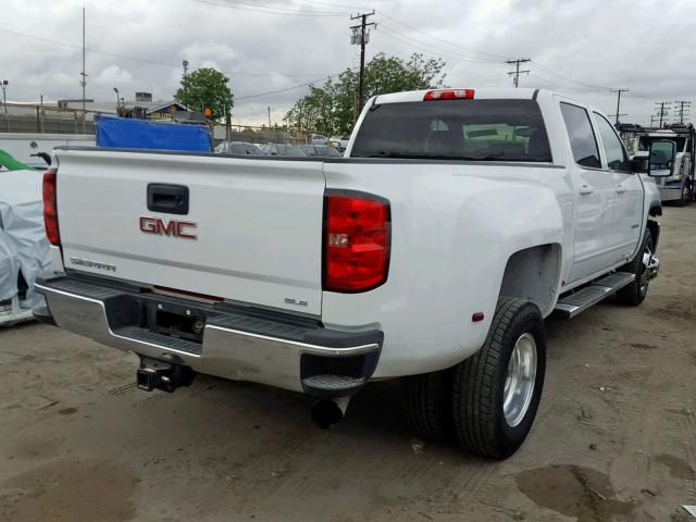 1GT41WC84GF112150 - 2016 GMC SIERRA C35 WHITE photo 4